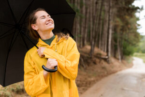 Traveling during unpredictable weather periods